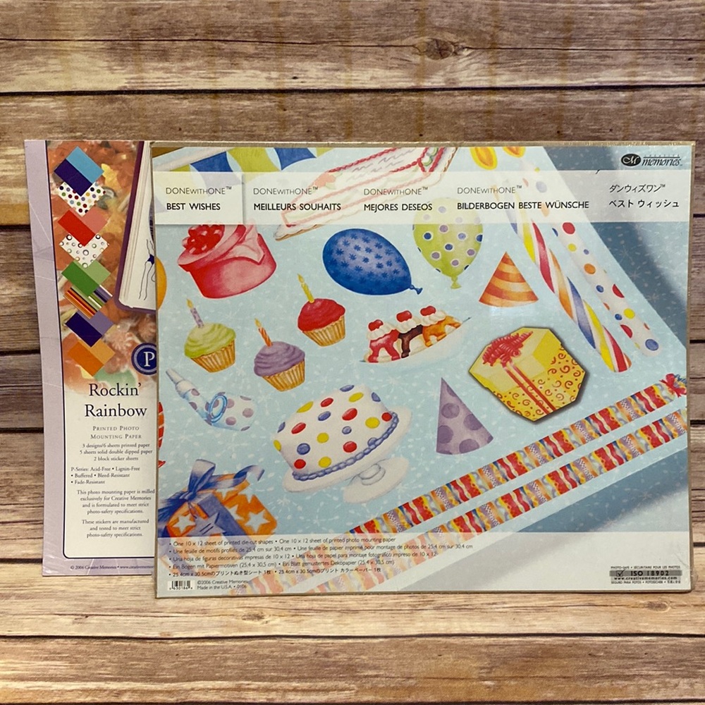 CREATIVE MEMORIES Bright Birthday Package